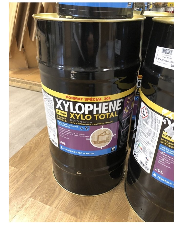 PPG - Traitement insecticide spécial bois Xylophène Expert Xylo Total -  bidon de 5 l